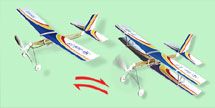 2 in 1 Rubber Band Powered Plane